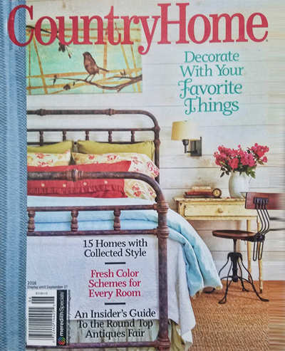 Country Home 2016 featured Kathyn Greeley Designs